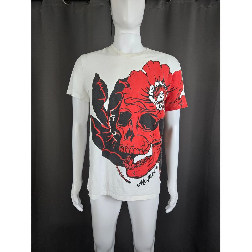 Alexander McQueen Skull Print Tee fit slim M/L